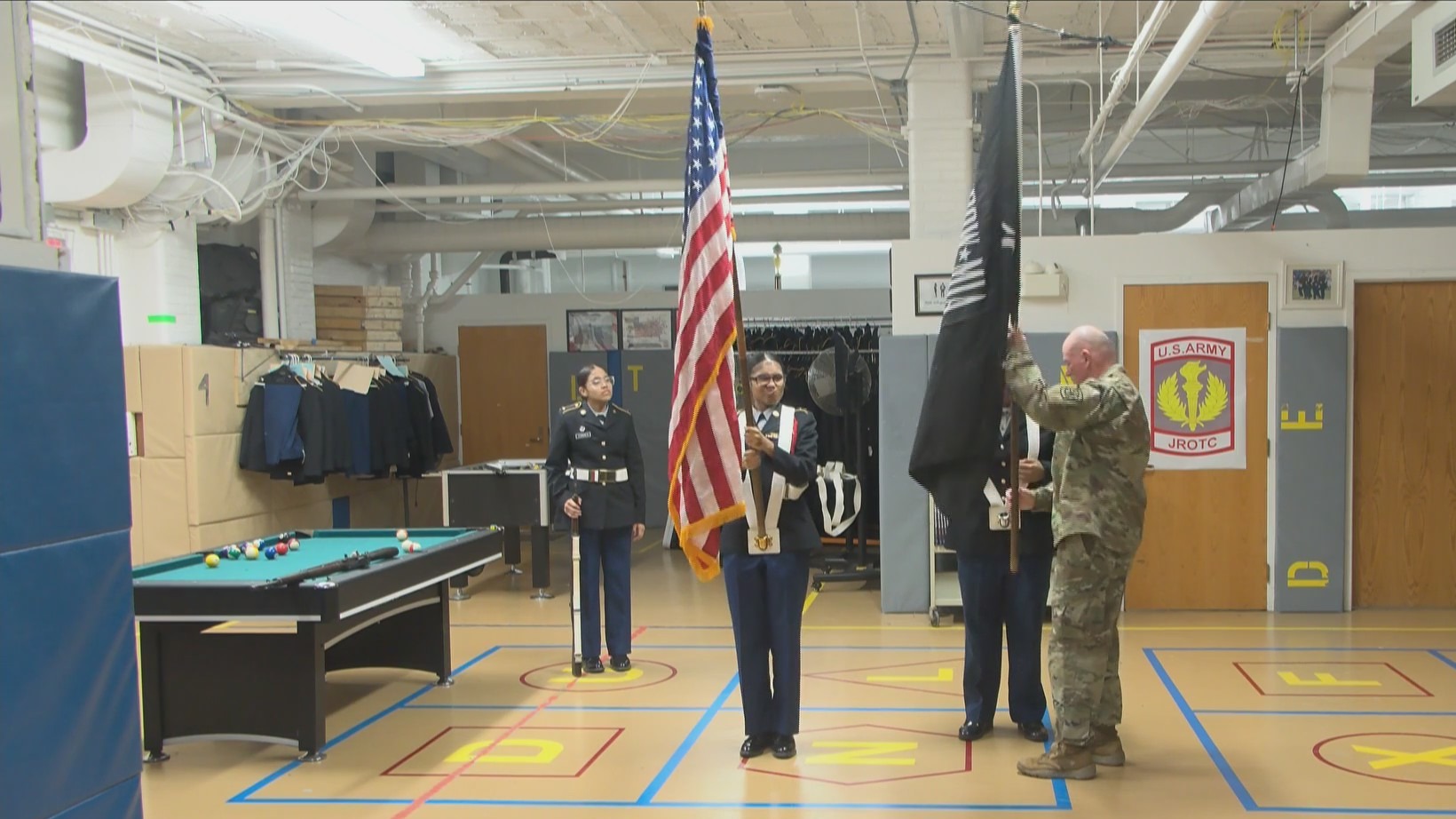 Padilla High JROTC color guard set for Celtics game performance