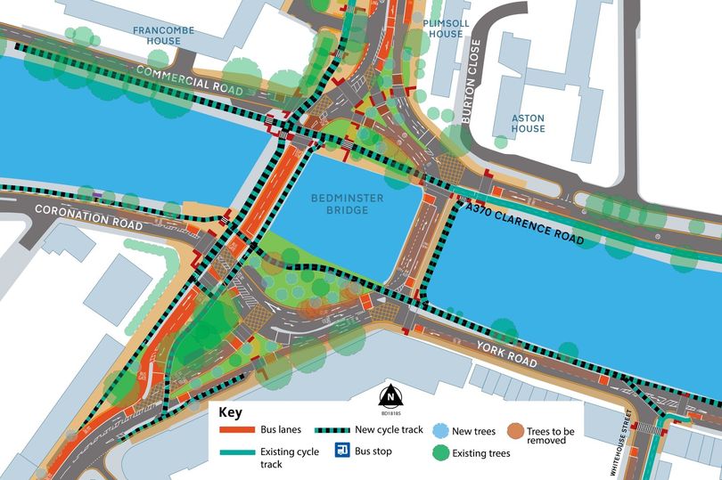 Detailed plans revealed for huge transformation of key Bristol roundabout