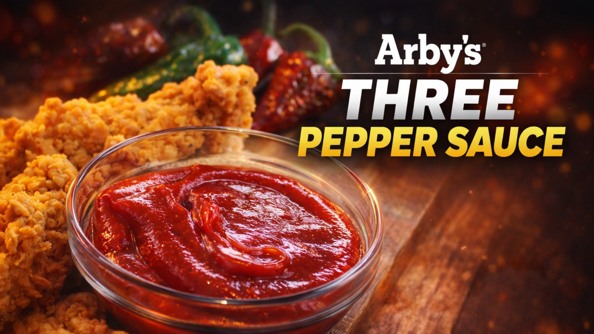 Discover the flavor of Arby’s three pepper sauce
