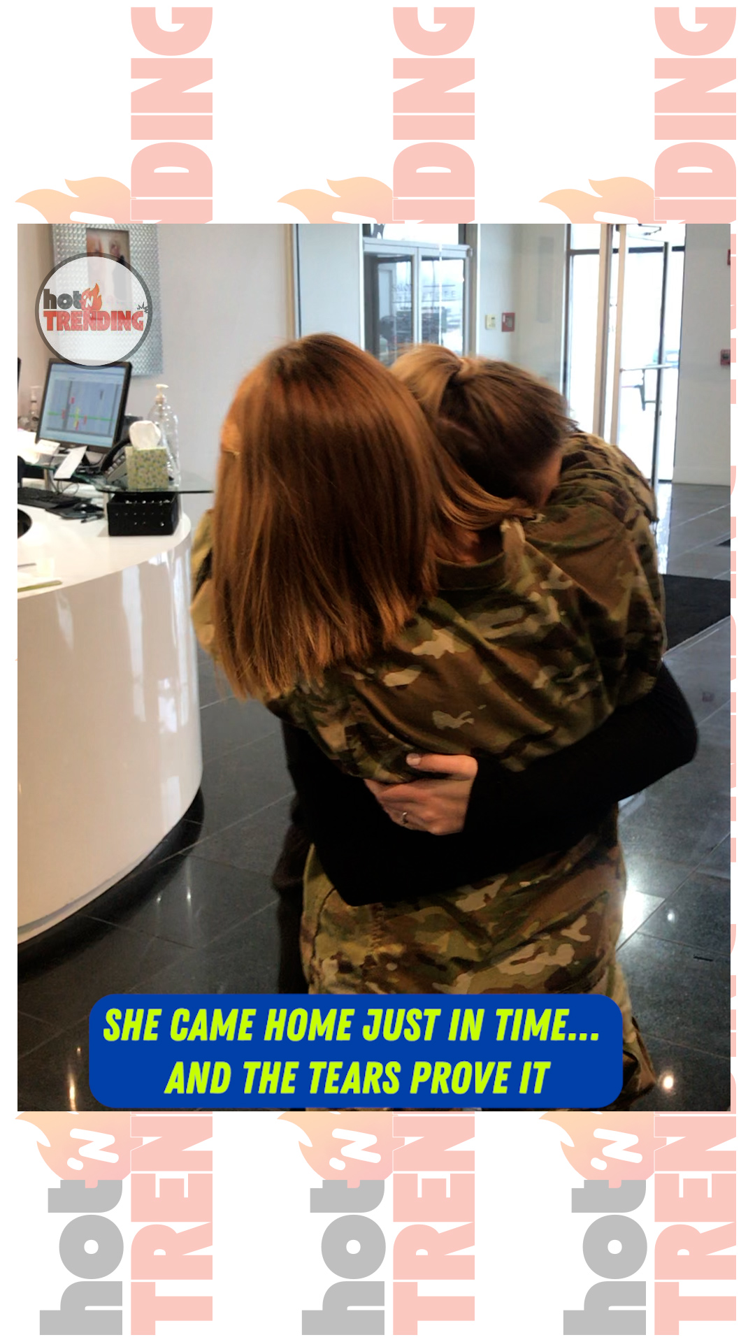 Air Force officer surprises twin sister before her graduation ...