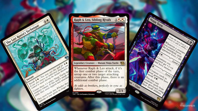 Here are the best standard cards in MTG TMNT