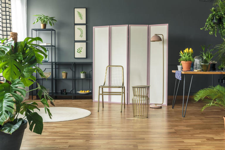 How to use an accordion divider to create cozy zones in a large room