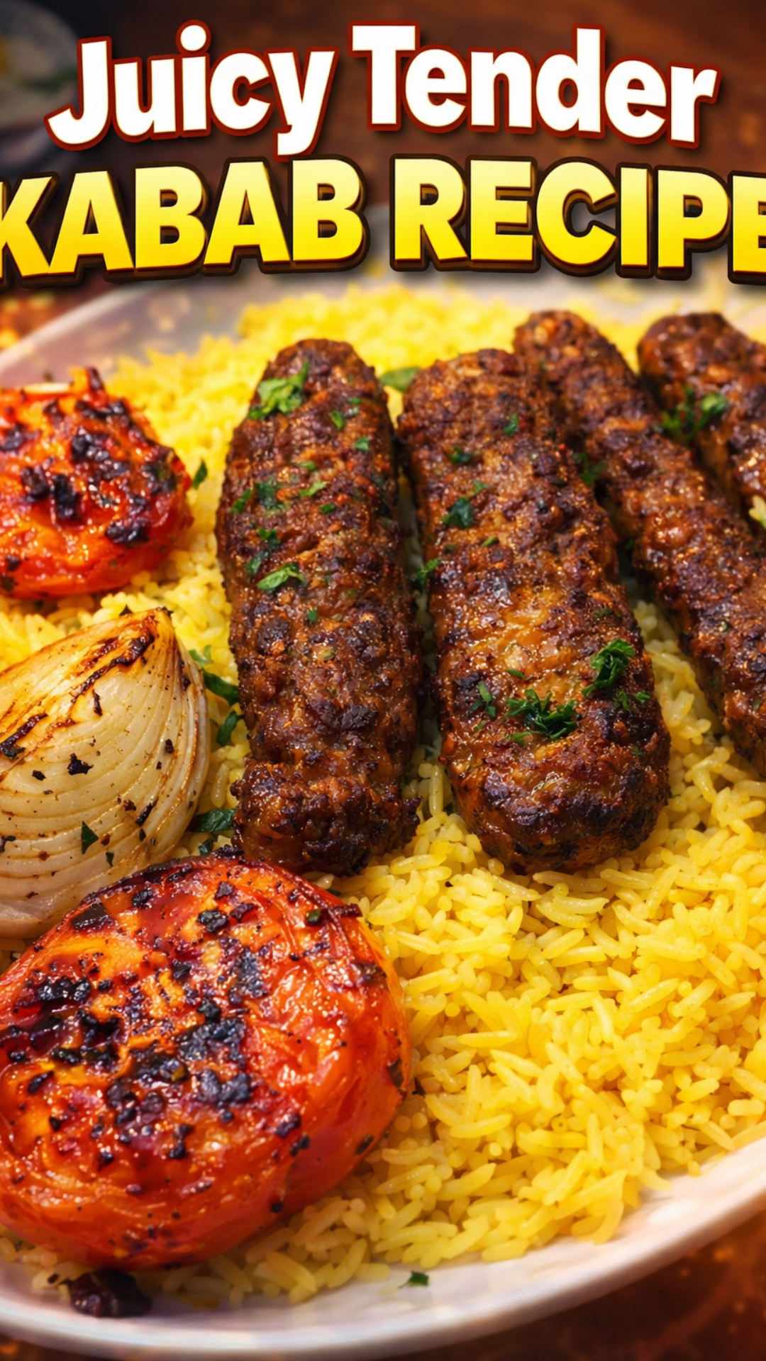 Homemade kabab recipe tender and flavorful