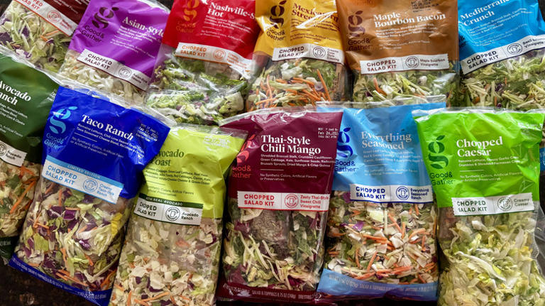 12 Target Good & Gather salad kits, ranked