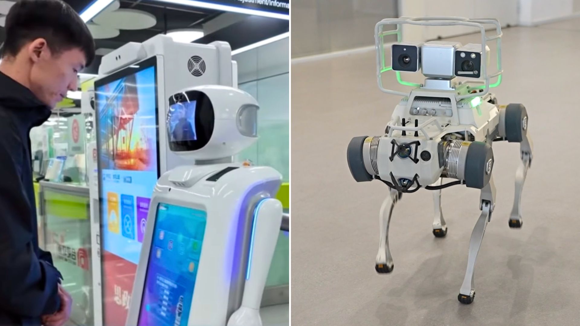 China’s metro deploys full-scale robot cluster with humanoids, robodogs ...