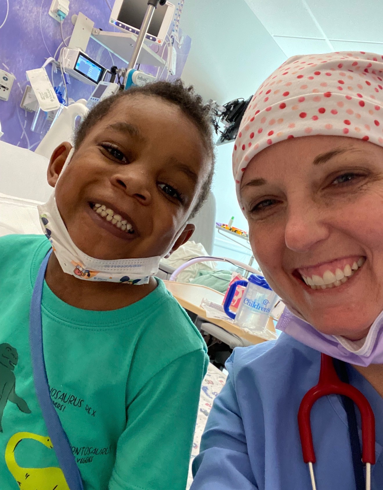 Child, 4, arrived alone for heart surgery. His doctor became his mom.