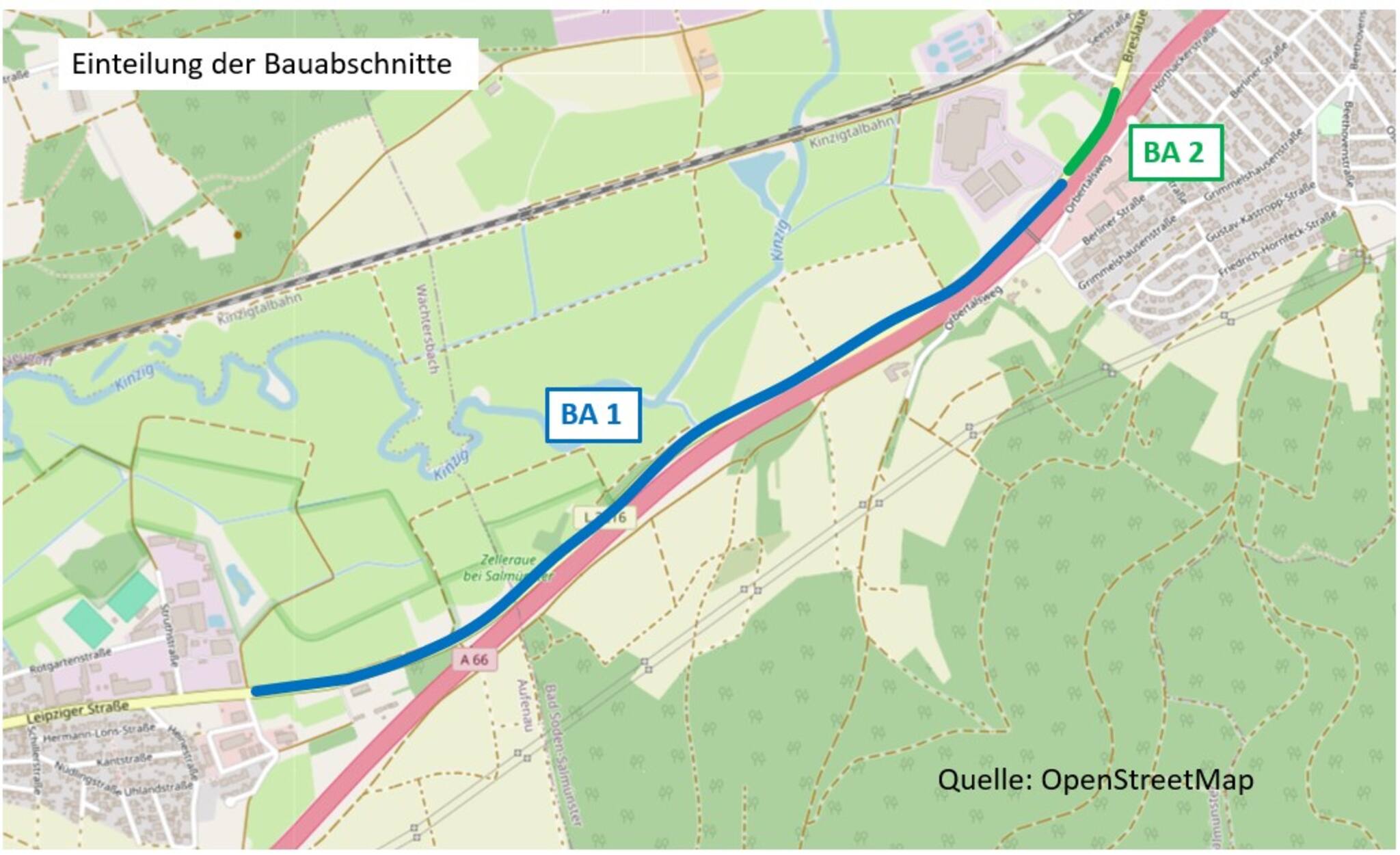 Start der Straßenbauarbeiten ab Anfang März zwischen Wächtersbach ...