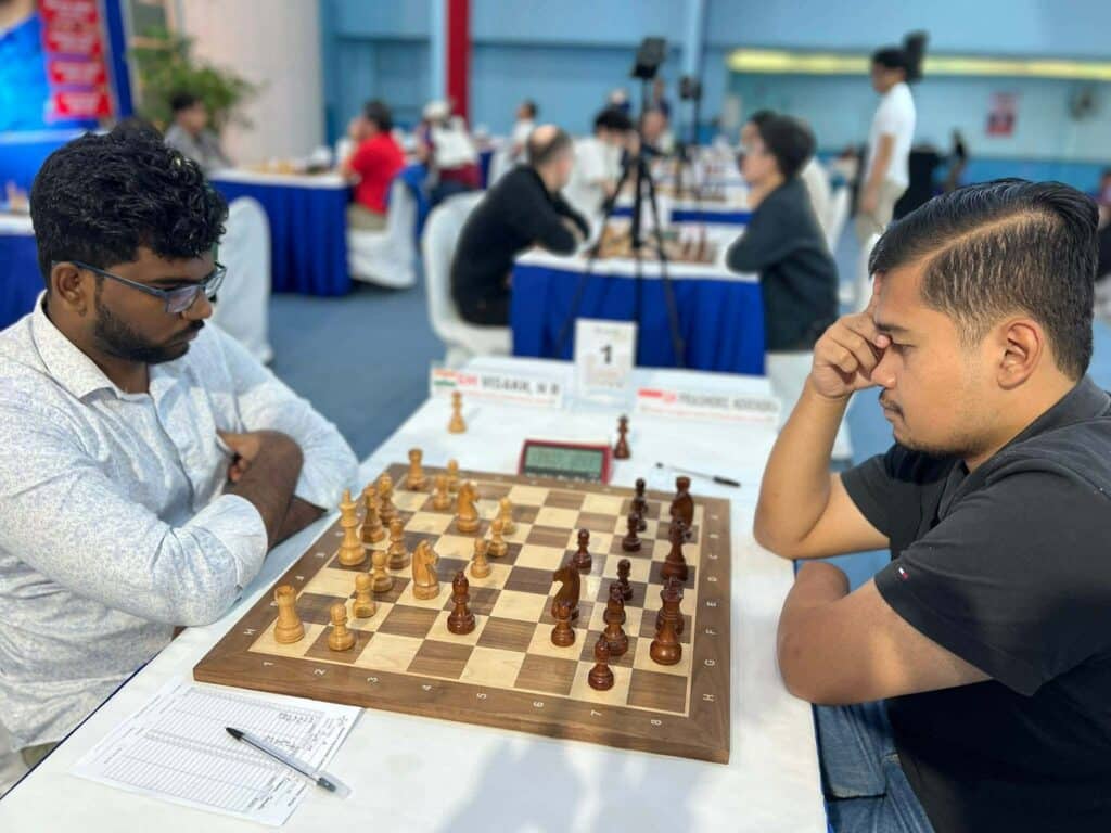 Indonesian GM takes lead at Manny Pacquiao Int’l Open; Cebu contenders slip