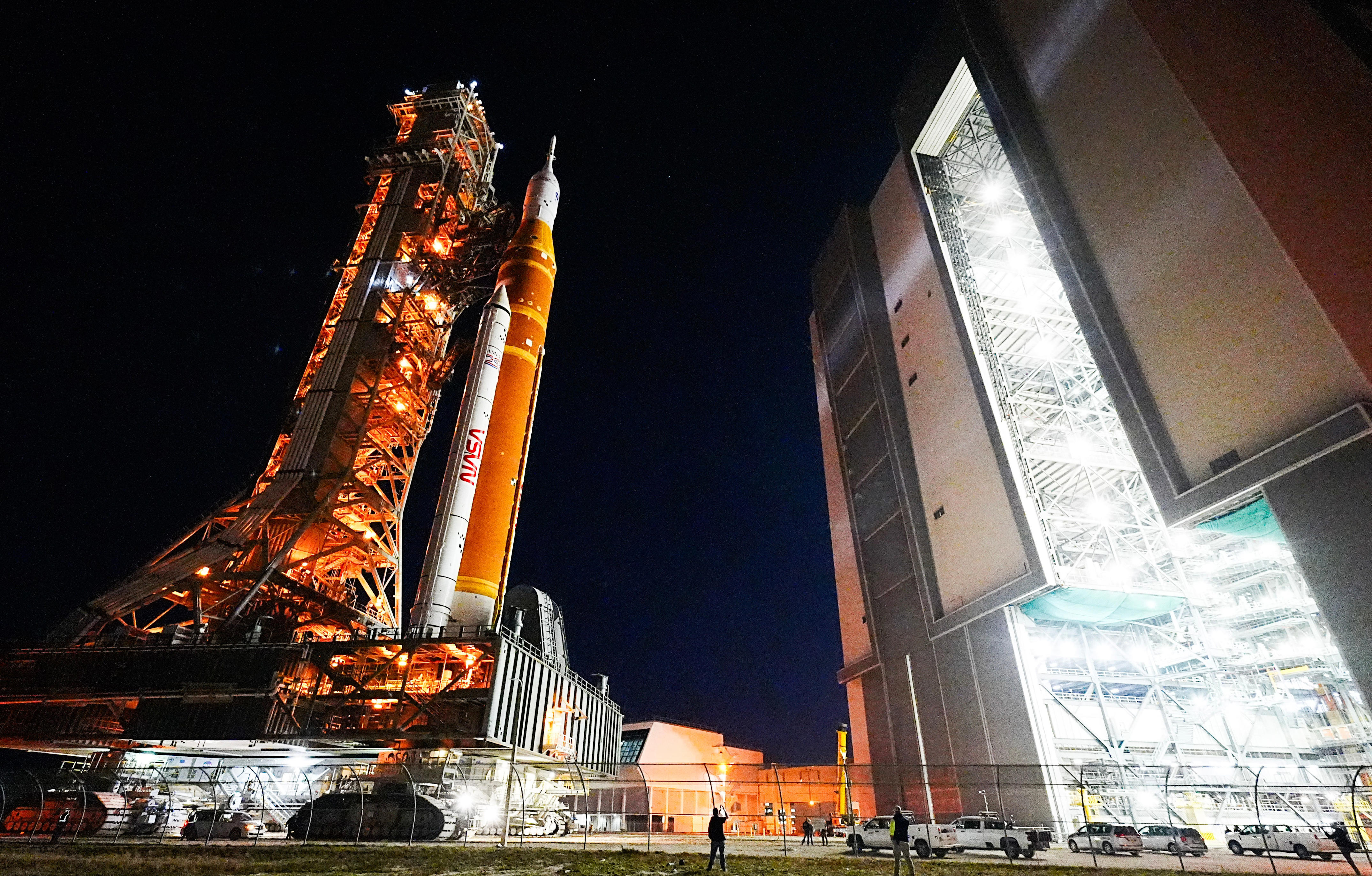 NASA provides live updates on Artemis II Space Launch System rocket