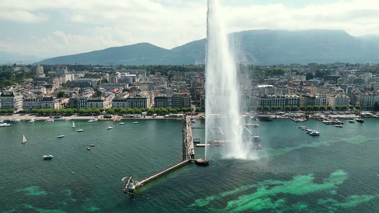 Geneva: Drone views of the 'Peace Capital'