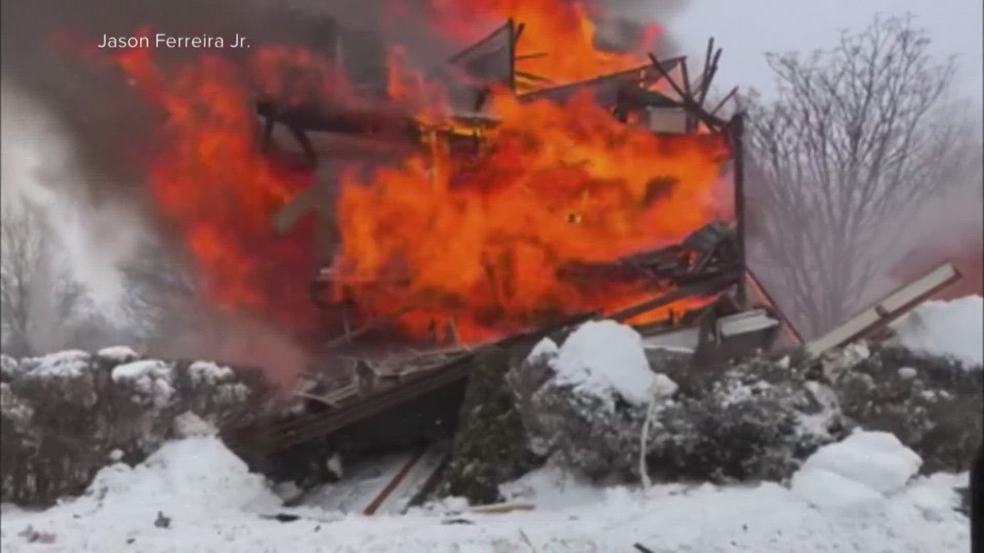 Mother and 2-year-old daughter injured after home explosion