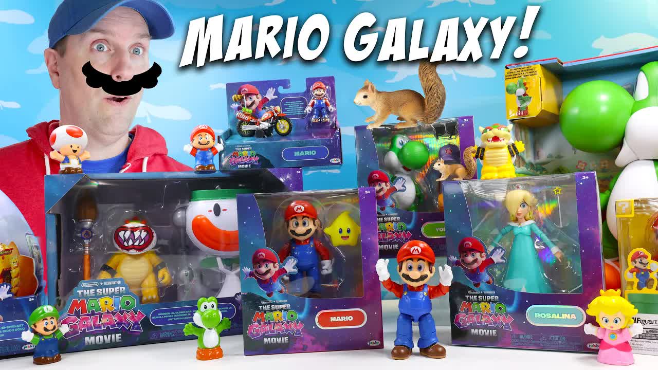 All the Super Mario Galaxy Movie 2 toys full collection Yoshi ...