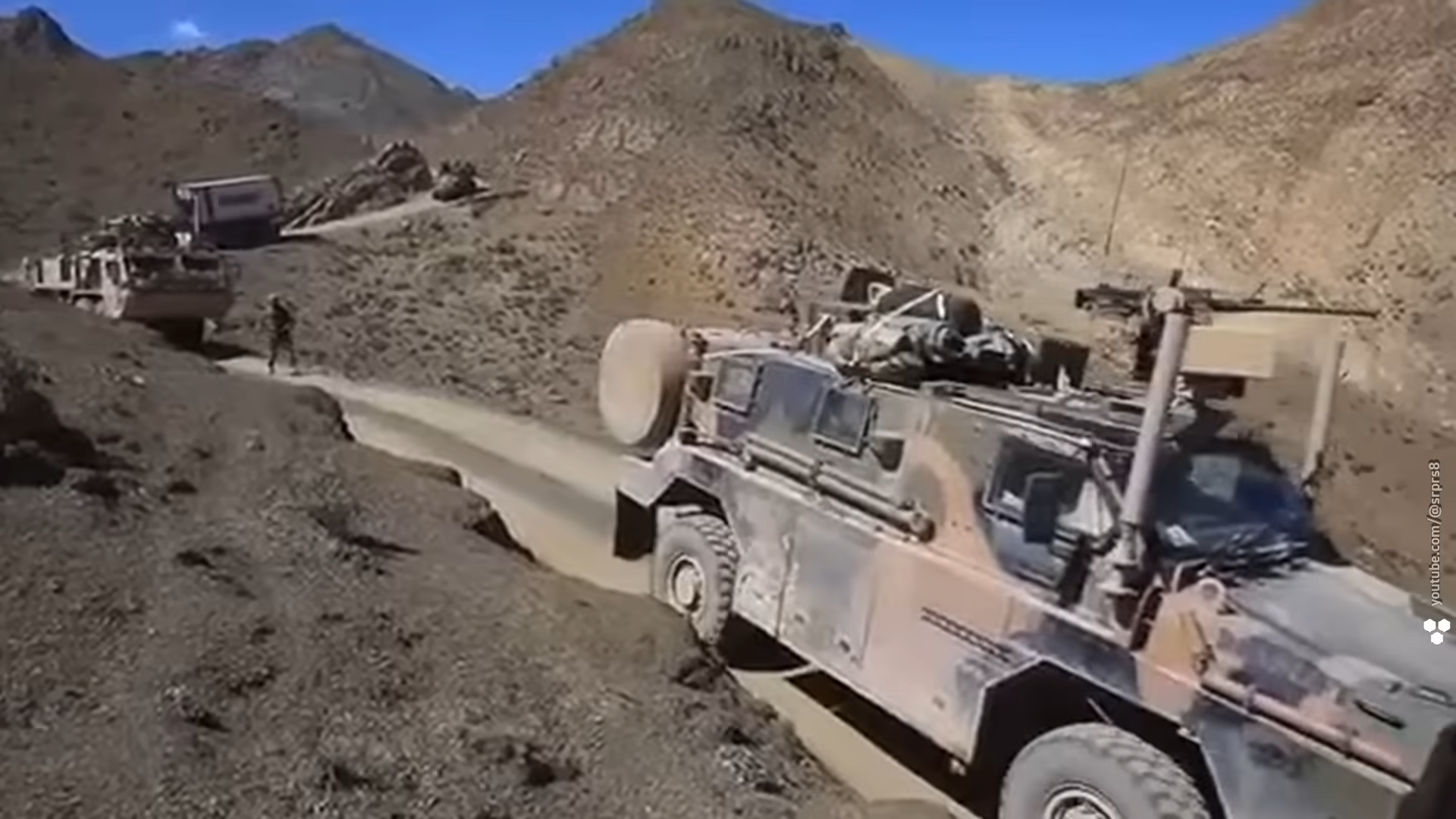 How this 15-ton Bushmaster survived a Russian anti-tank mine