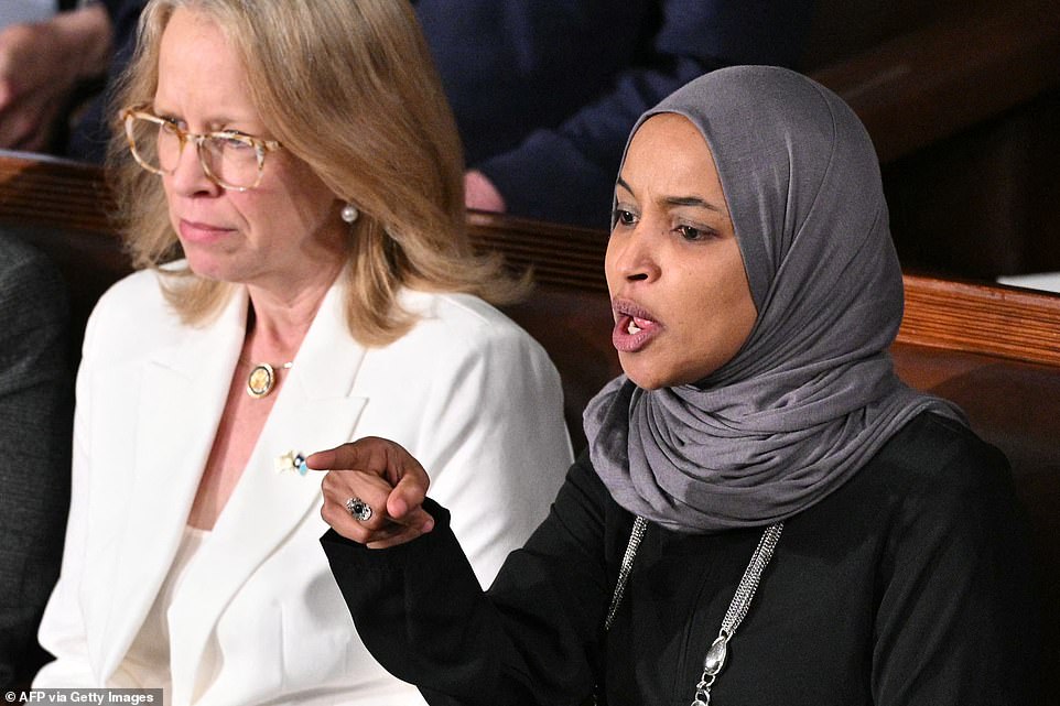 Ilhan Omar claims her guest was 'forcibly removed' and arrested