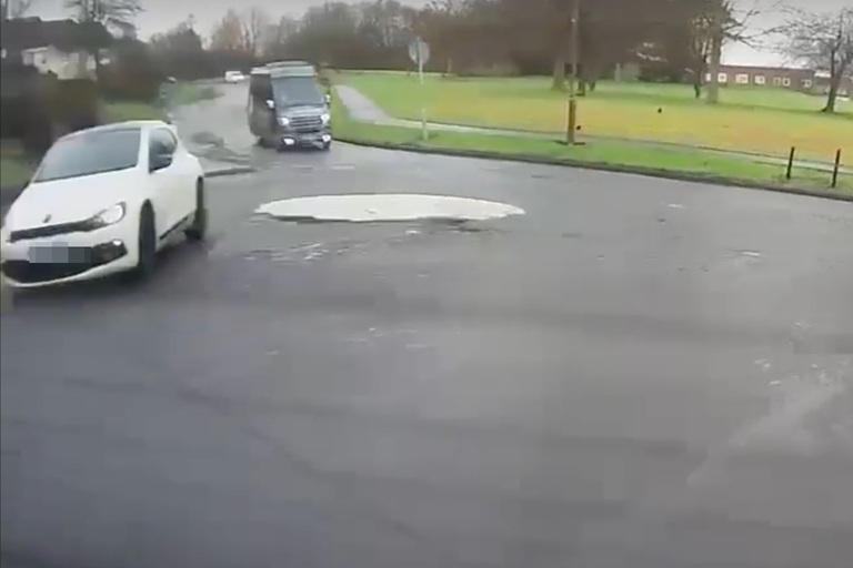 Reckless West Lothian motorist 'drives wrong way at roundabout' to ...