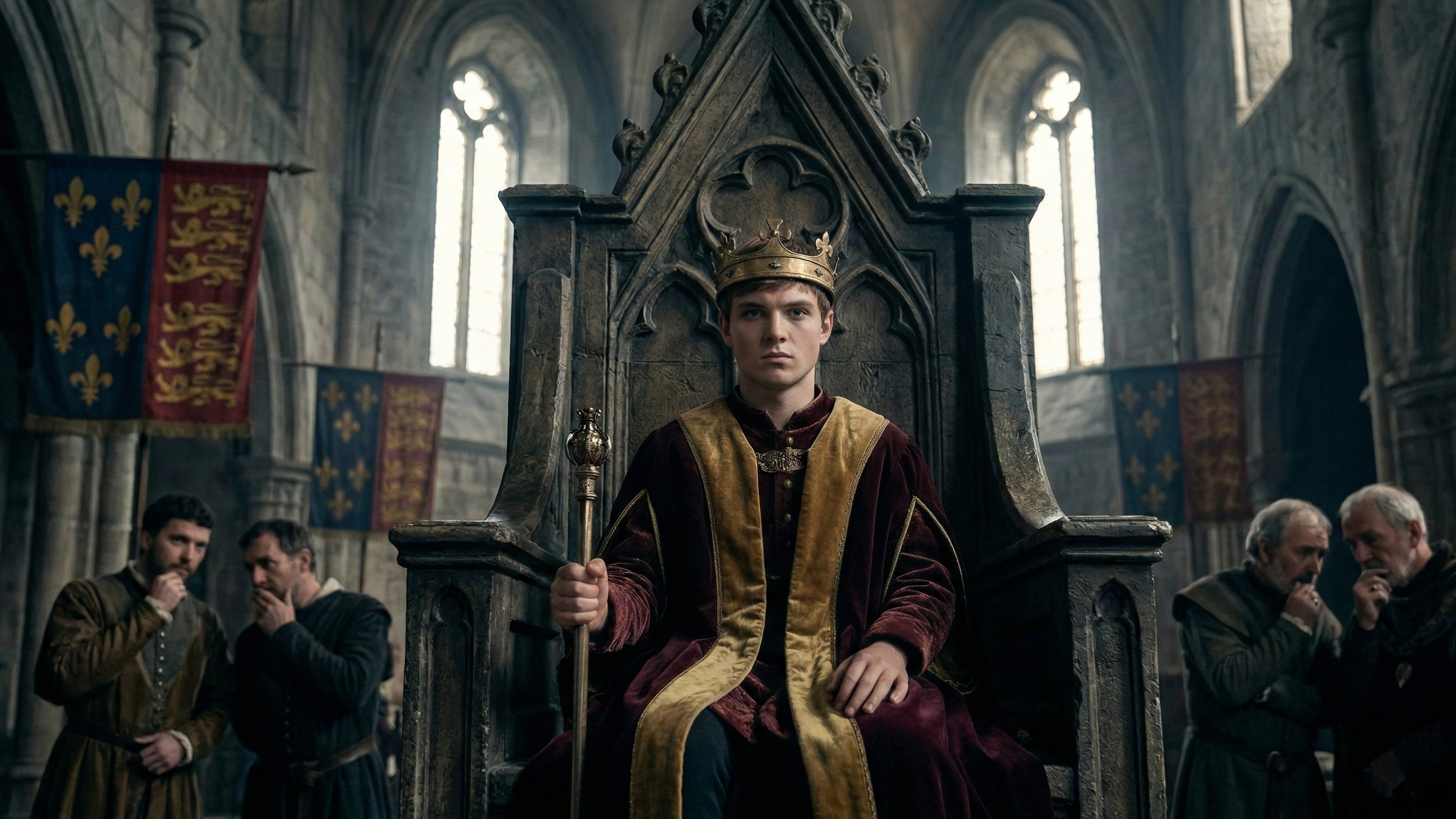 What happens when a boy king takes the throne