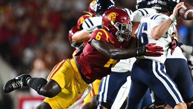 Former USC star Anthony Lucas opens up at the NFL Combine