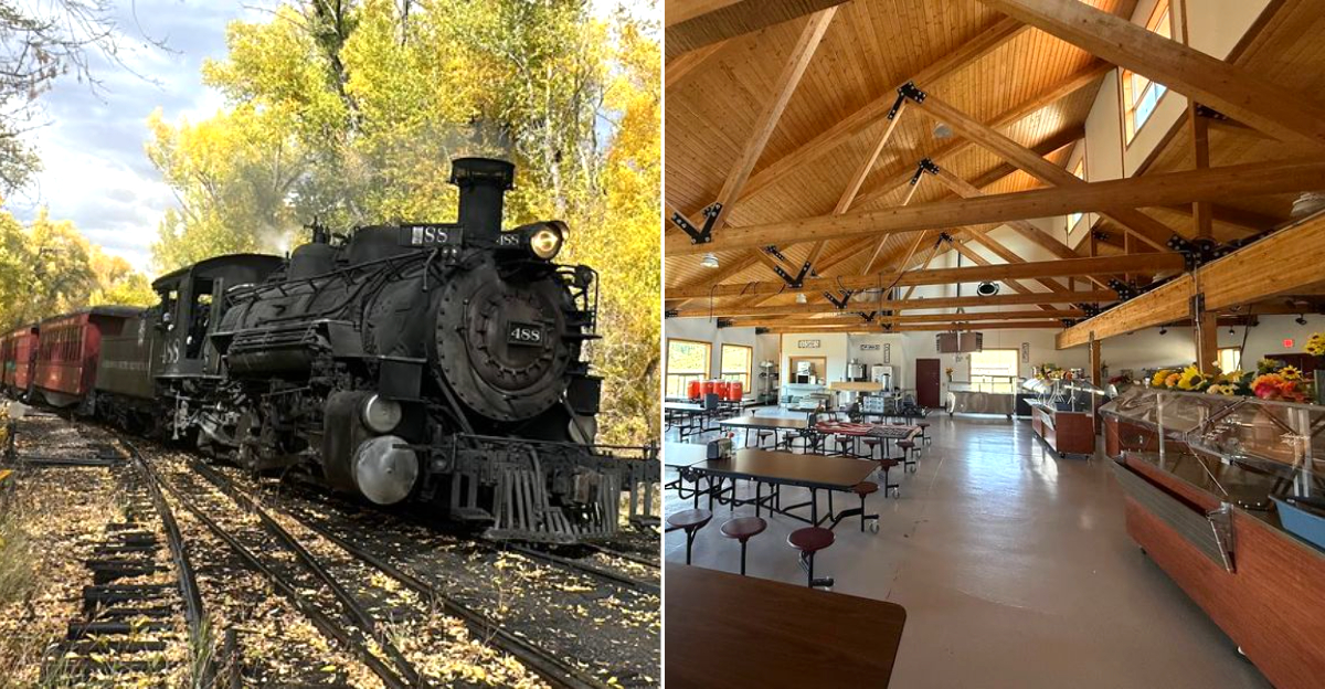 A full-day ride on New Mexico’s vintage scenic railroad with a lunch ...