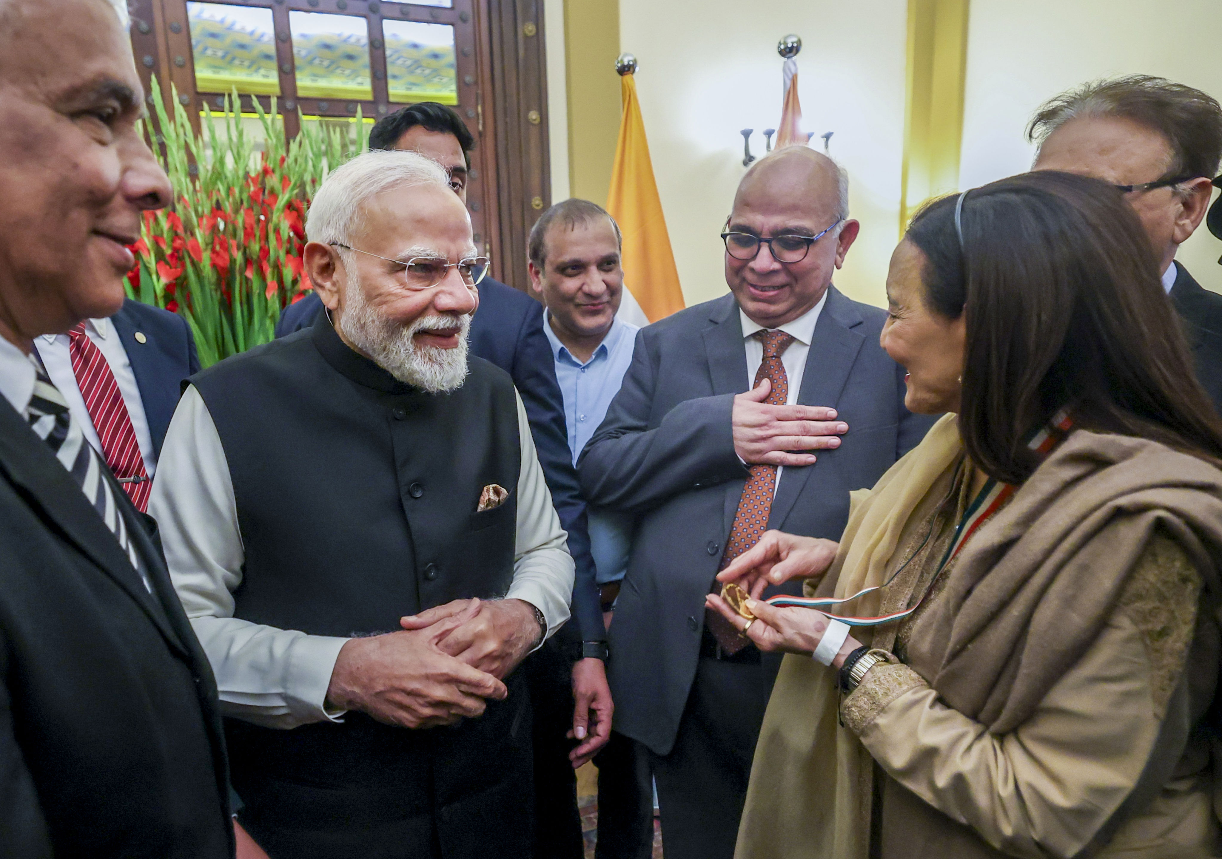 PM Modi interacts with Indian-origin Jews in Israel, lauds their 'deep ...
