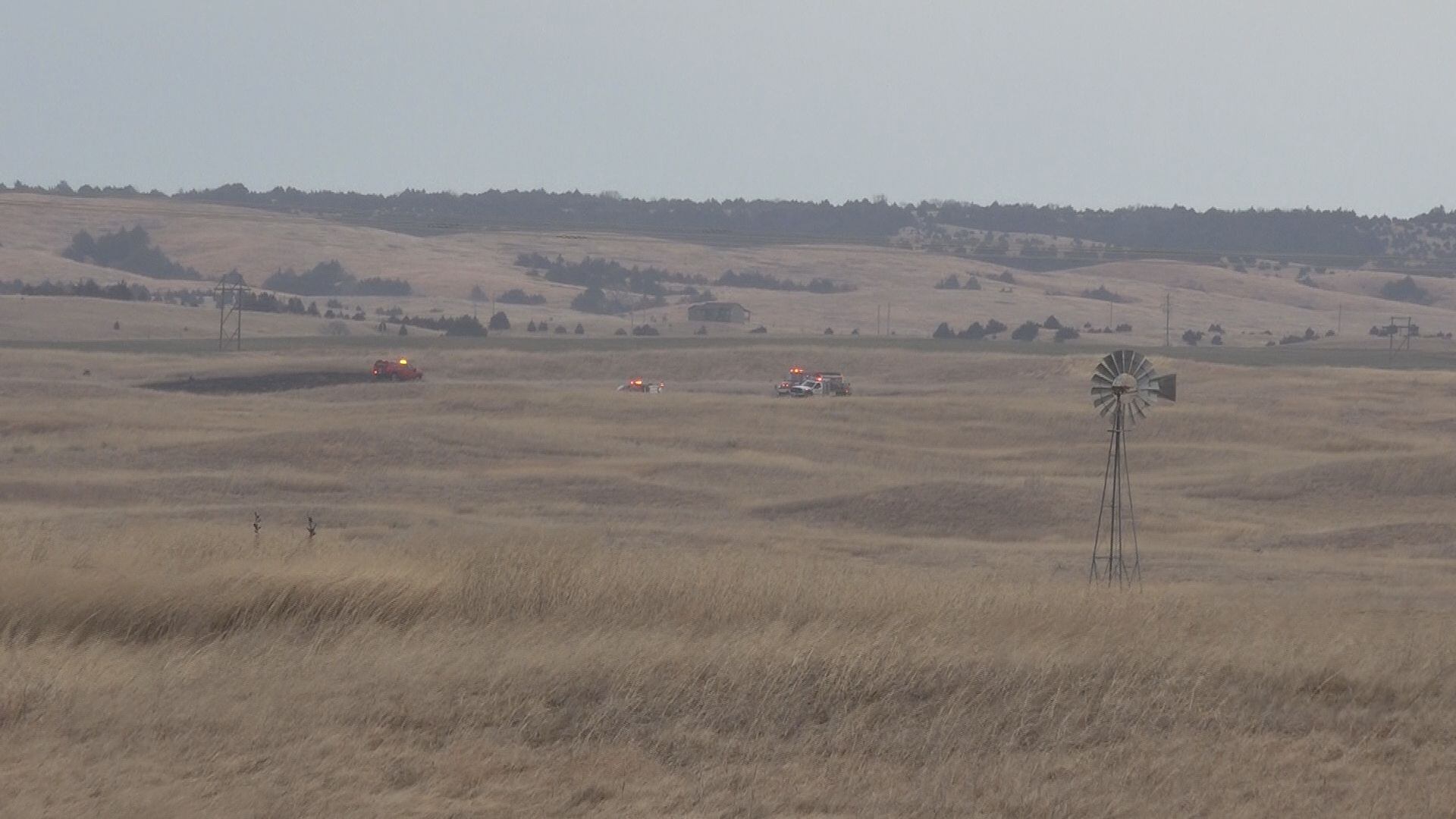 Grass fires near North Platte sparked by lightning; fire chief warns of ...
