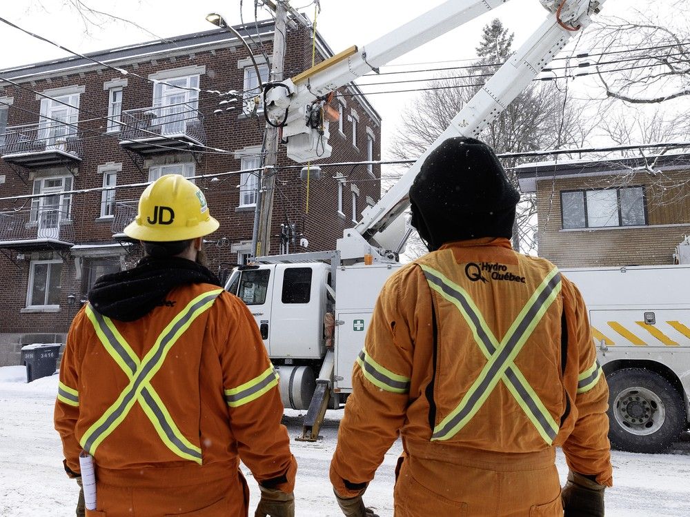 Revenue is up and power outages are down, Hydro-Québec says