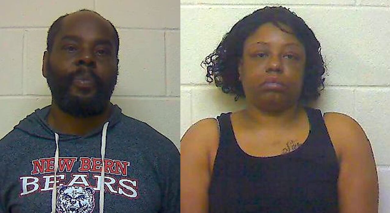 Two behind bars following New Bern drug bust