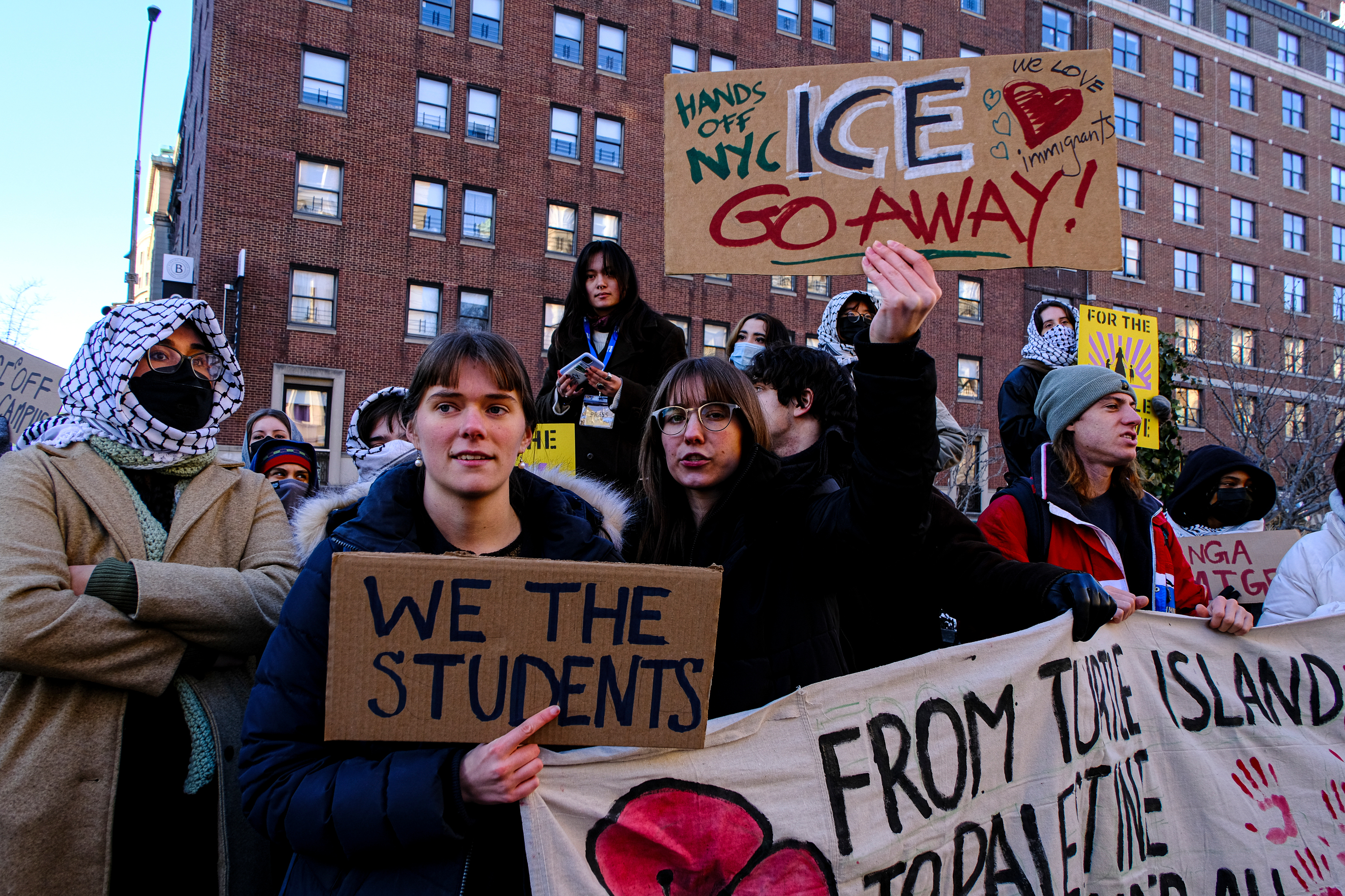 ICE claims missing person search before arresting student, Columbia says