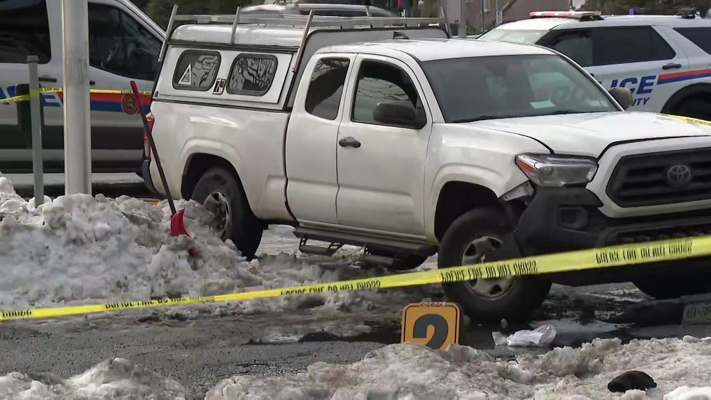 Long Island crossing guard hit by pickup truck in Merrick