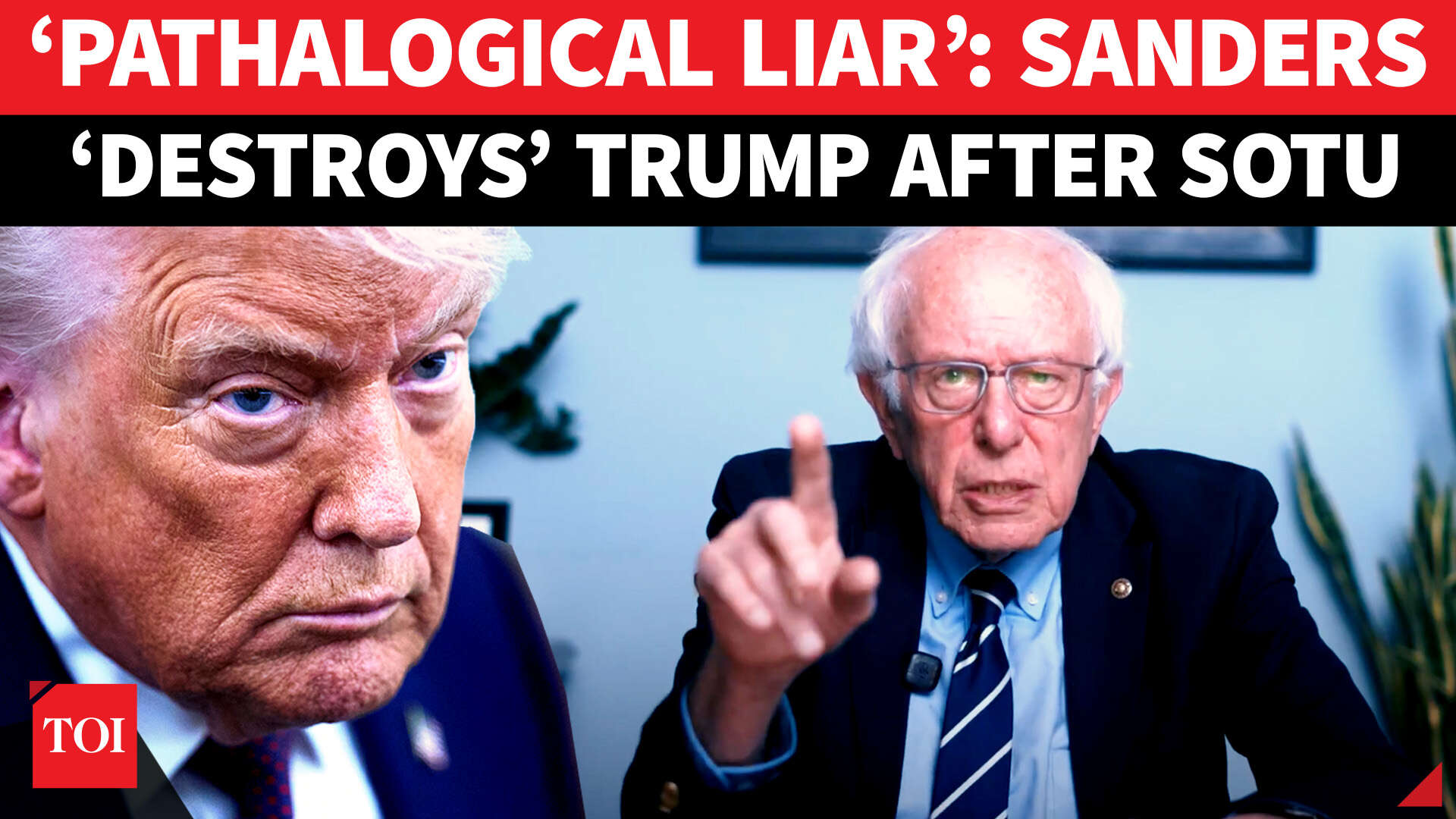 Bernie Sanders tears into Trump after State of the Union ‘lies’ | ‘ICE ...