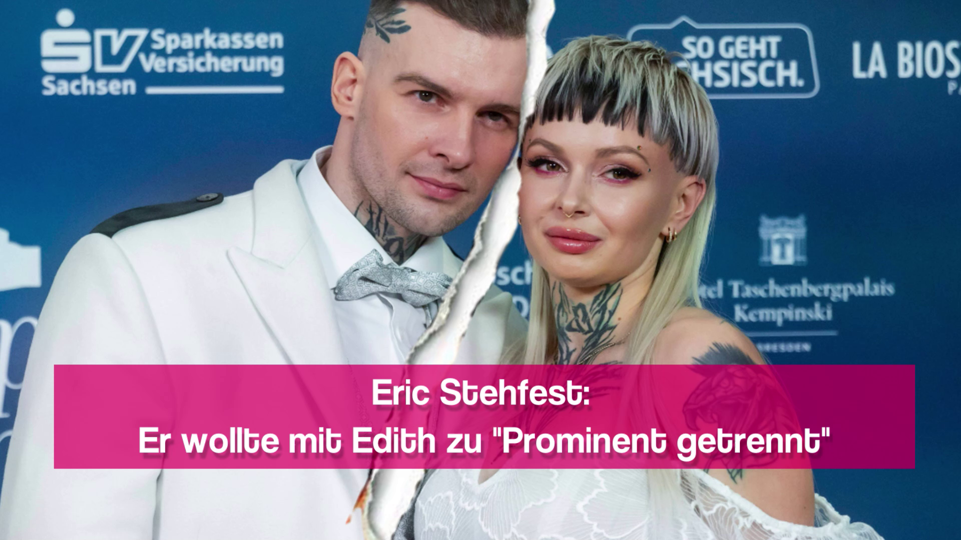 Eric Stehfest: Er wollte mit Ex Edith zu 