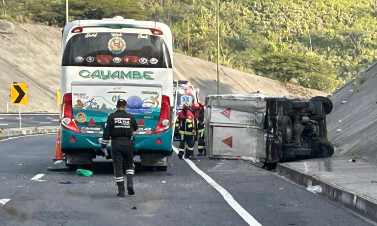 Accidente en la Panamericana Norte deja un fallecido y ocho heridos en ...