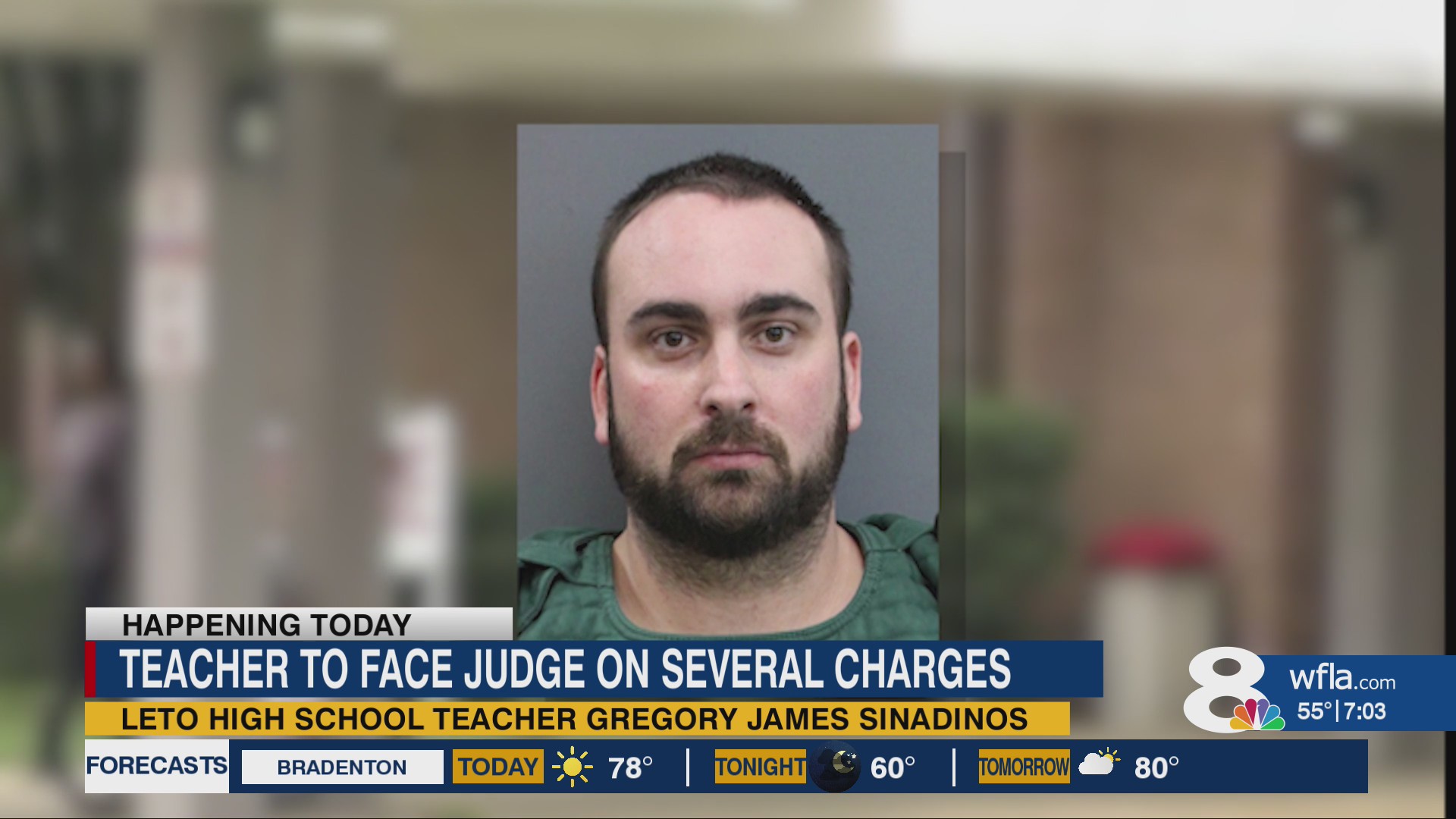 Teacher accused of lewd conduct with student expected in court