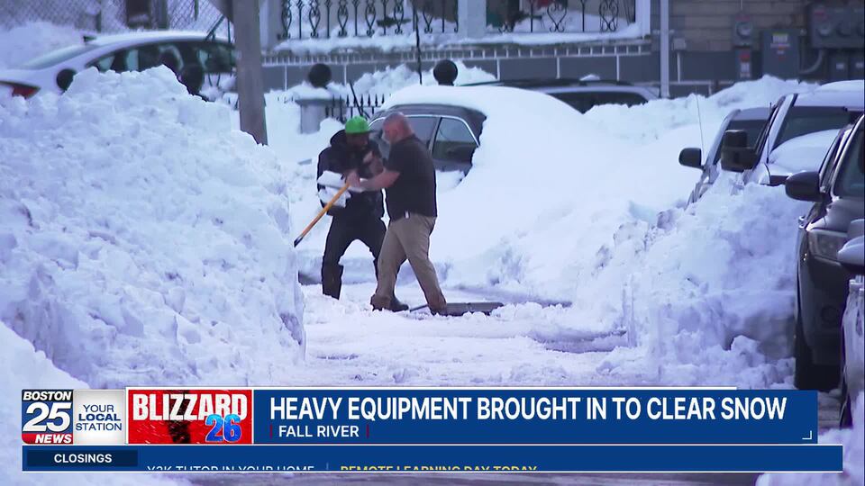 Fall River lifts travel ban after blizzard left roads impassable