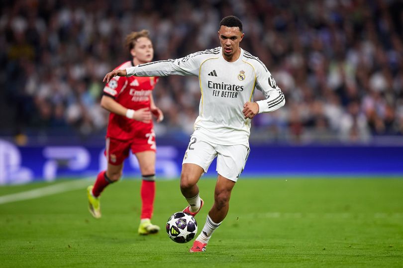 Alexander-Arnold played 90 minutes against Benfica