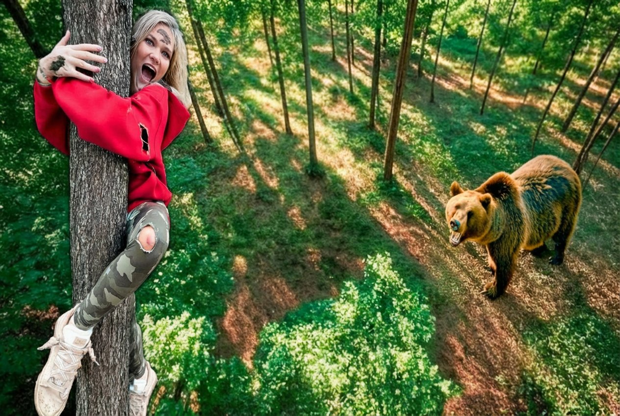 Twins’ 24-hour survival challenge in the wild