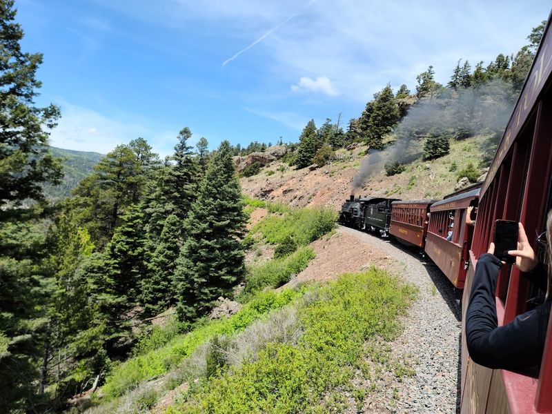 A full-day ride on New Mexico’s vintage scenic railroad with a lunch ...