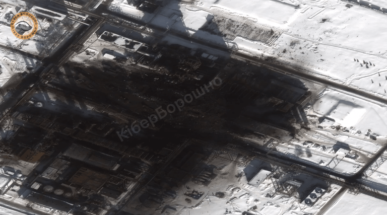 Ukrainian drones strike chemical plant deep inside Russia - Photos ...
