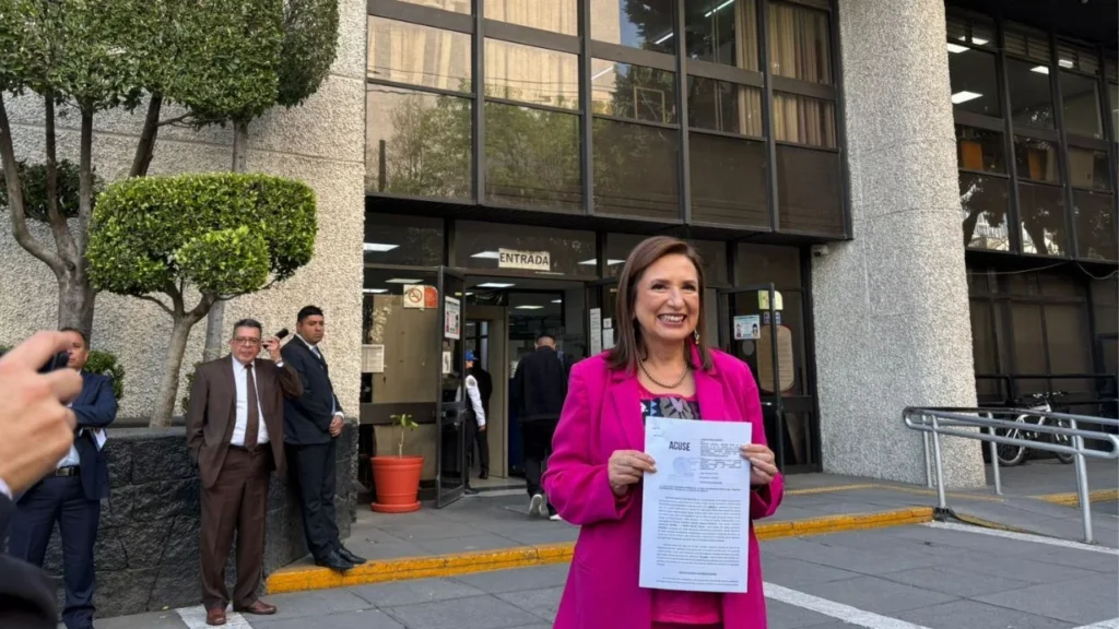 Xóchitl Gálvez se presenta ante el Tribunal Superior de Justicia por ...