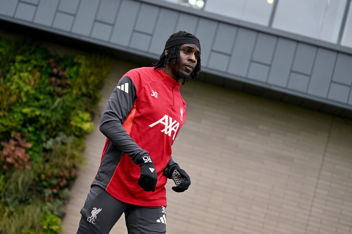 Frimpong back in Liverpool training after injury but Wirtz absent