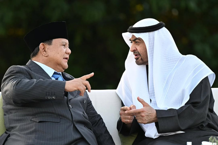 Pertemuan Prabowo dan MBZ, Perkuat Kerja Sama Energi dan Ekonomi