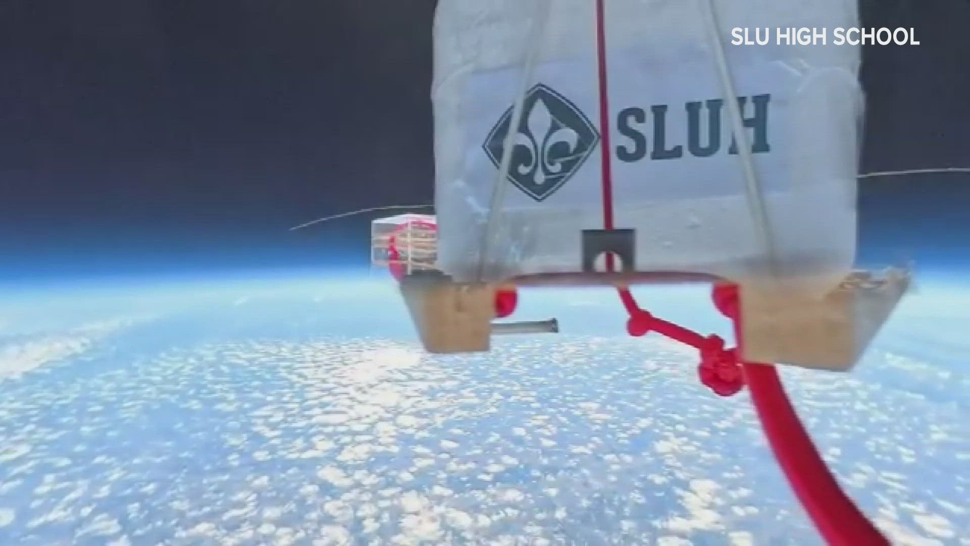 High school experiment soars 100,000 feet into the sky