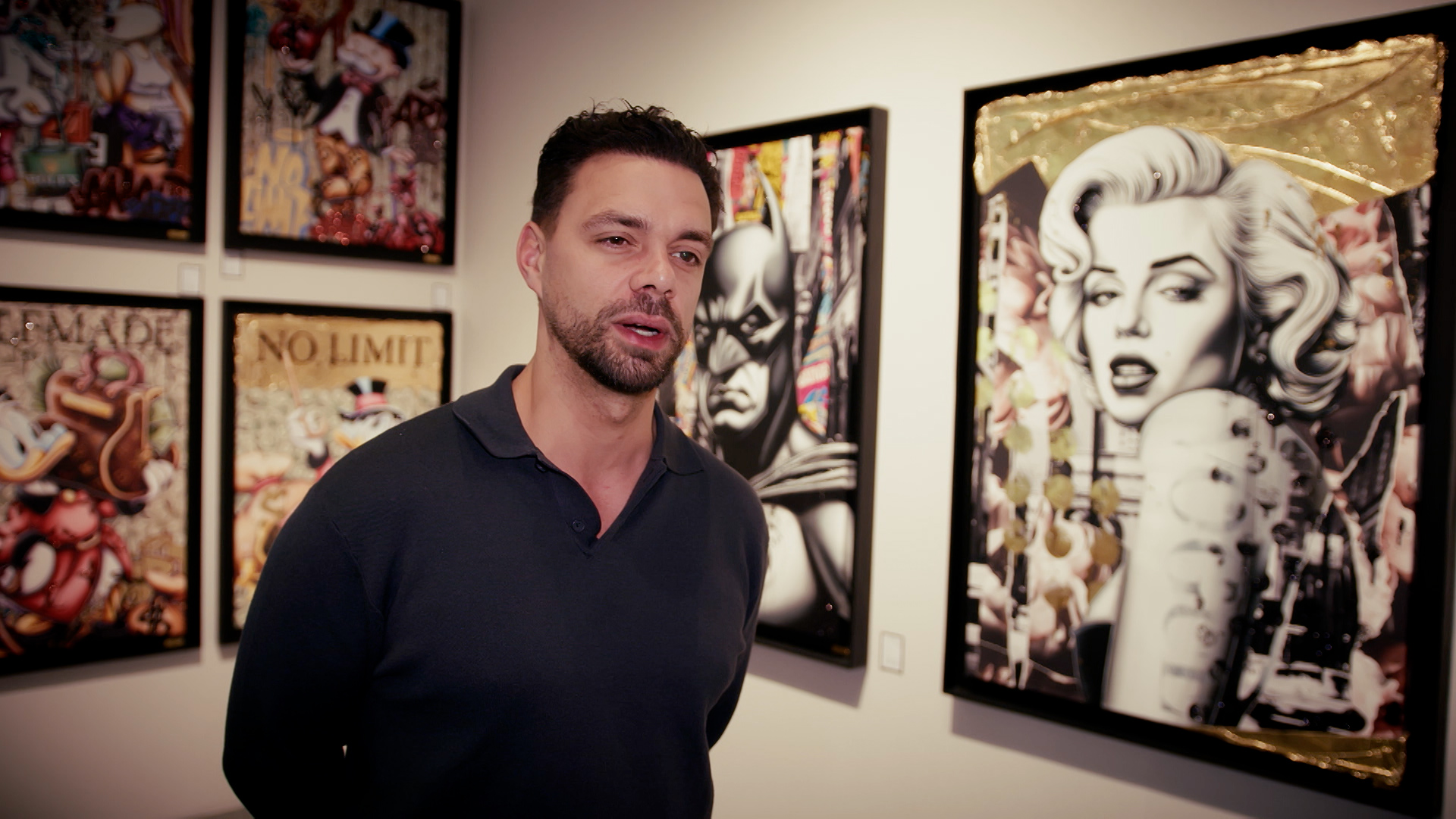 Cartoons, cash & color: The pop art world of Raphaël Vanderhaegen