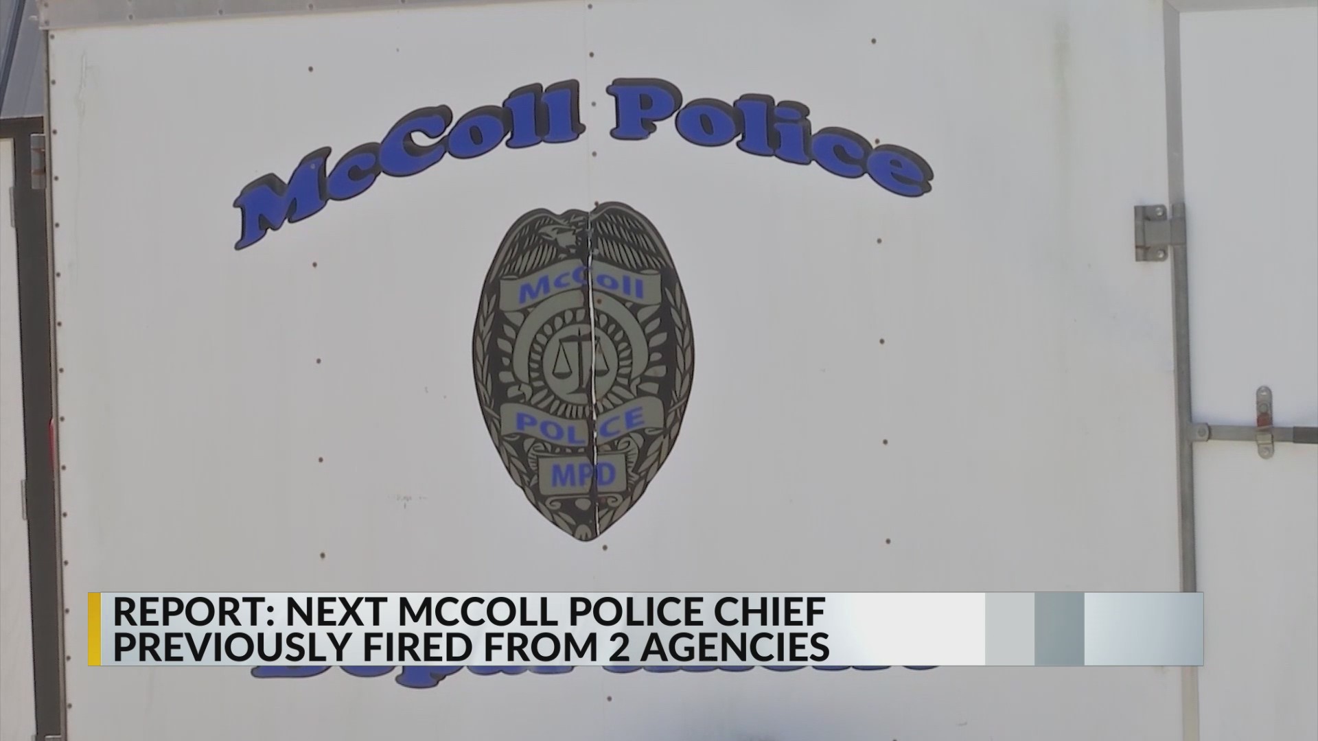 Newly selected McColl chief previously terminated from 2 Pee Dee ...