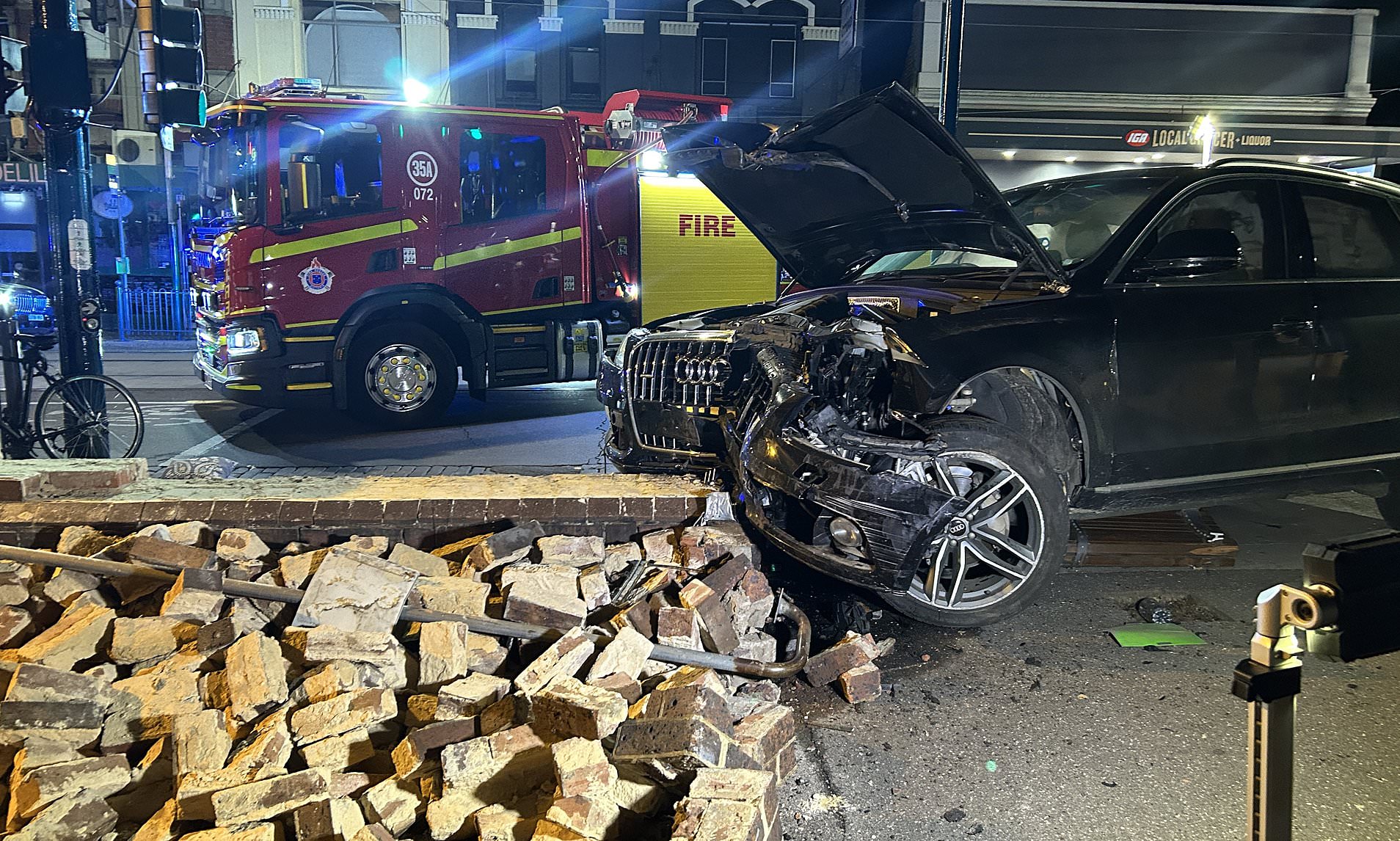 Audi driver's disgraceful act after horror crash that injured two ...