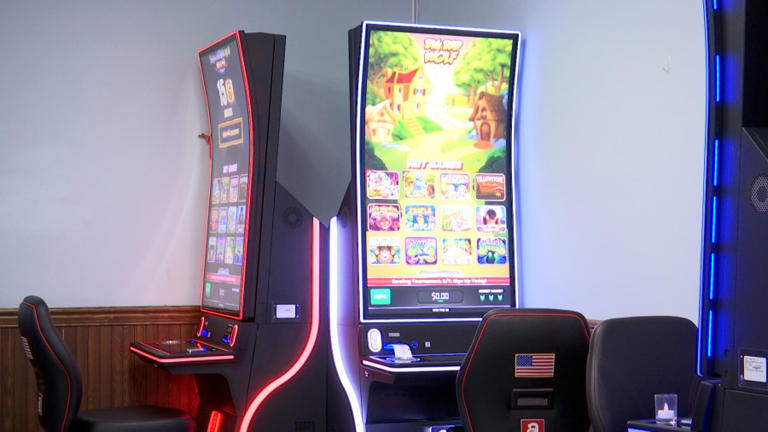 Electronic pull-tabs gaming machines available at local VFWs