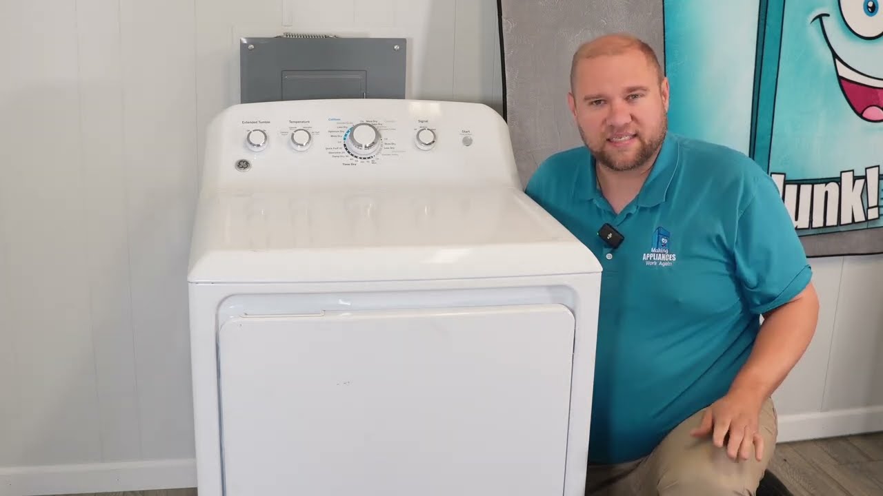 GE dryer won't start or run - how to find the problem