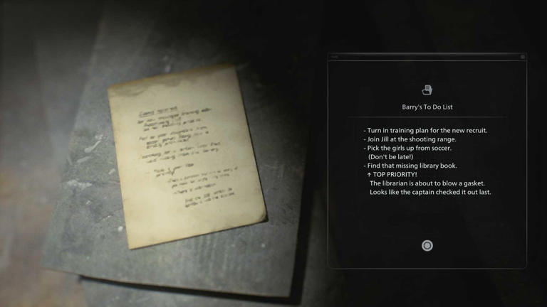 STARS briefcase code solution in Resident Evil Requiem