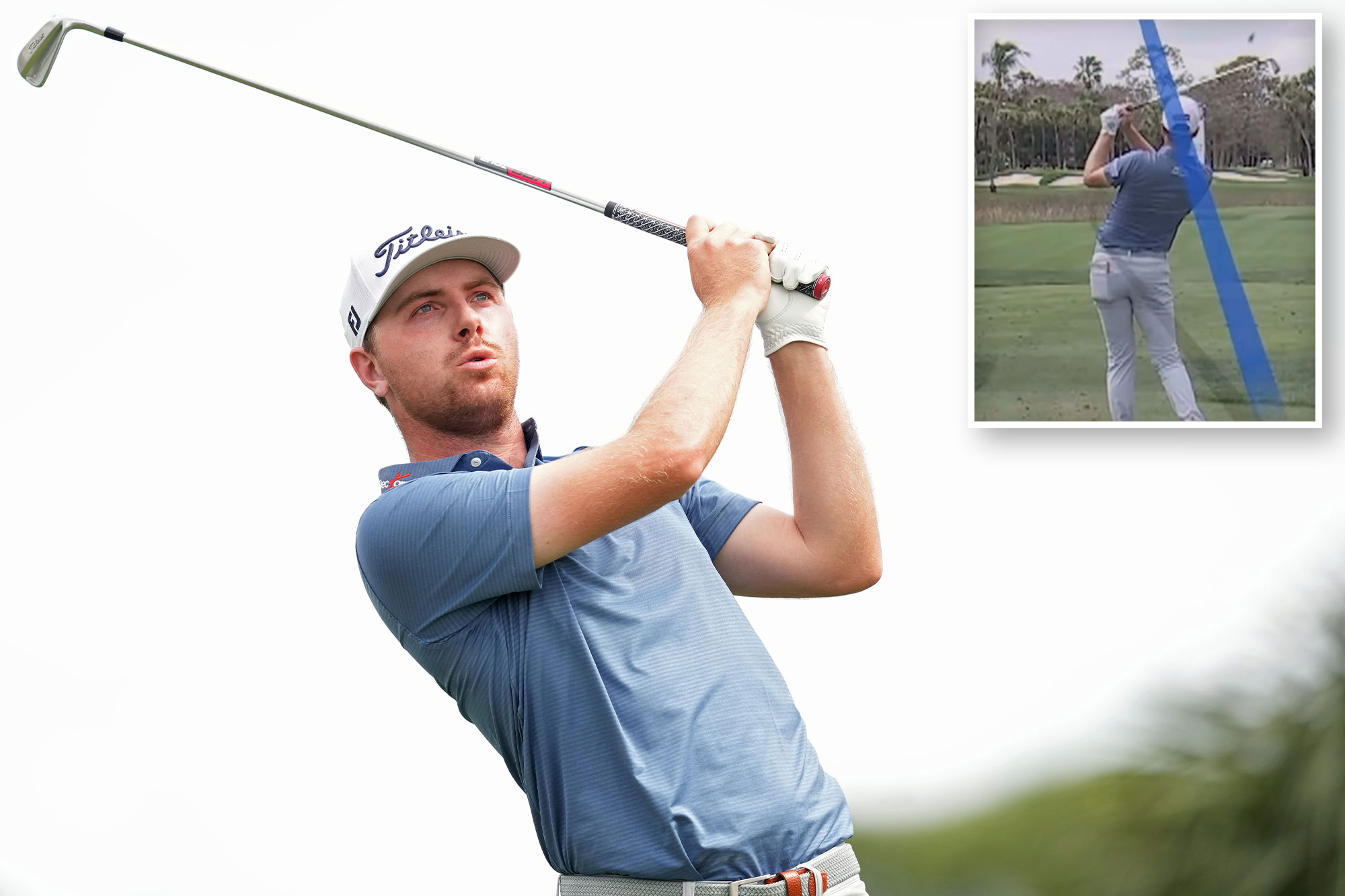 PGA Tour golfer Ryan Gerard drills bird with tee shot