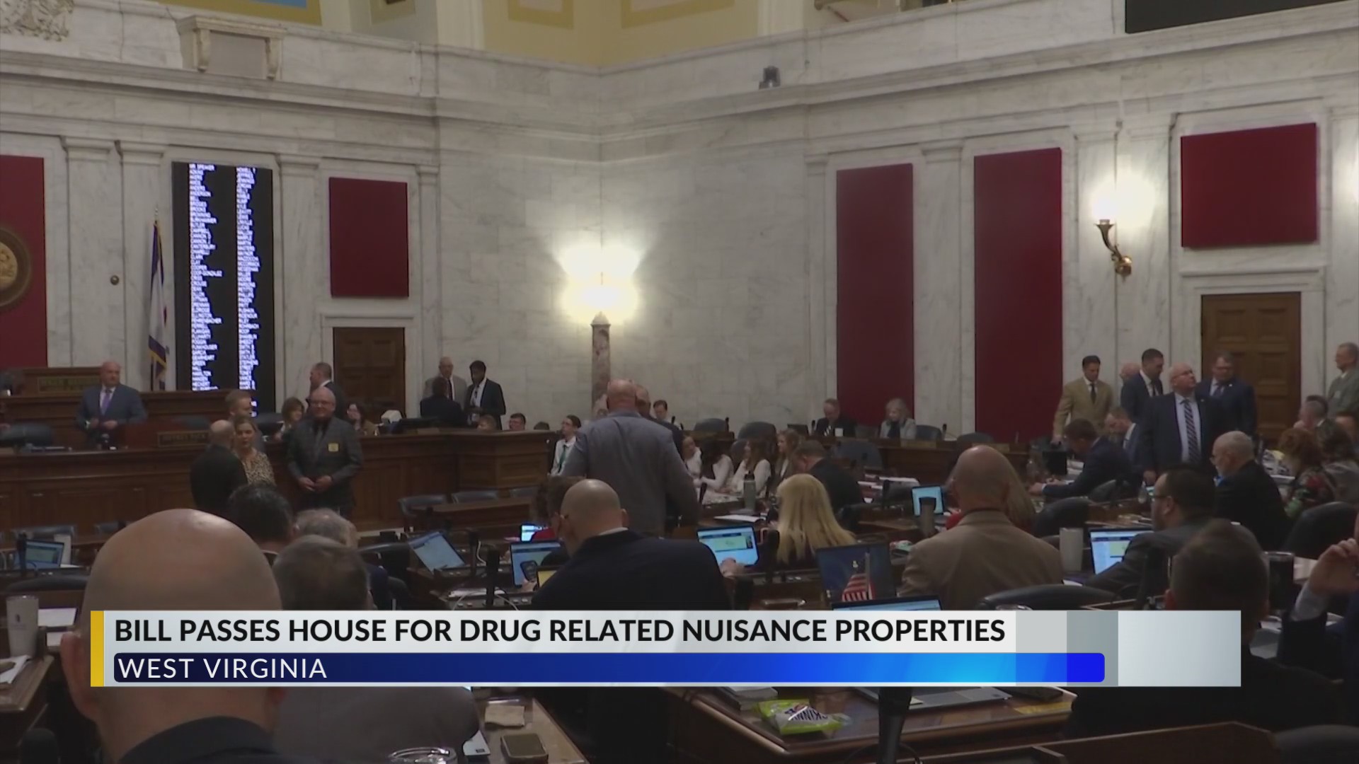 West Virginia House passes bill on ‘drug-related nuisance’ properties