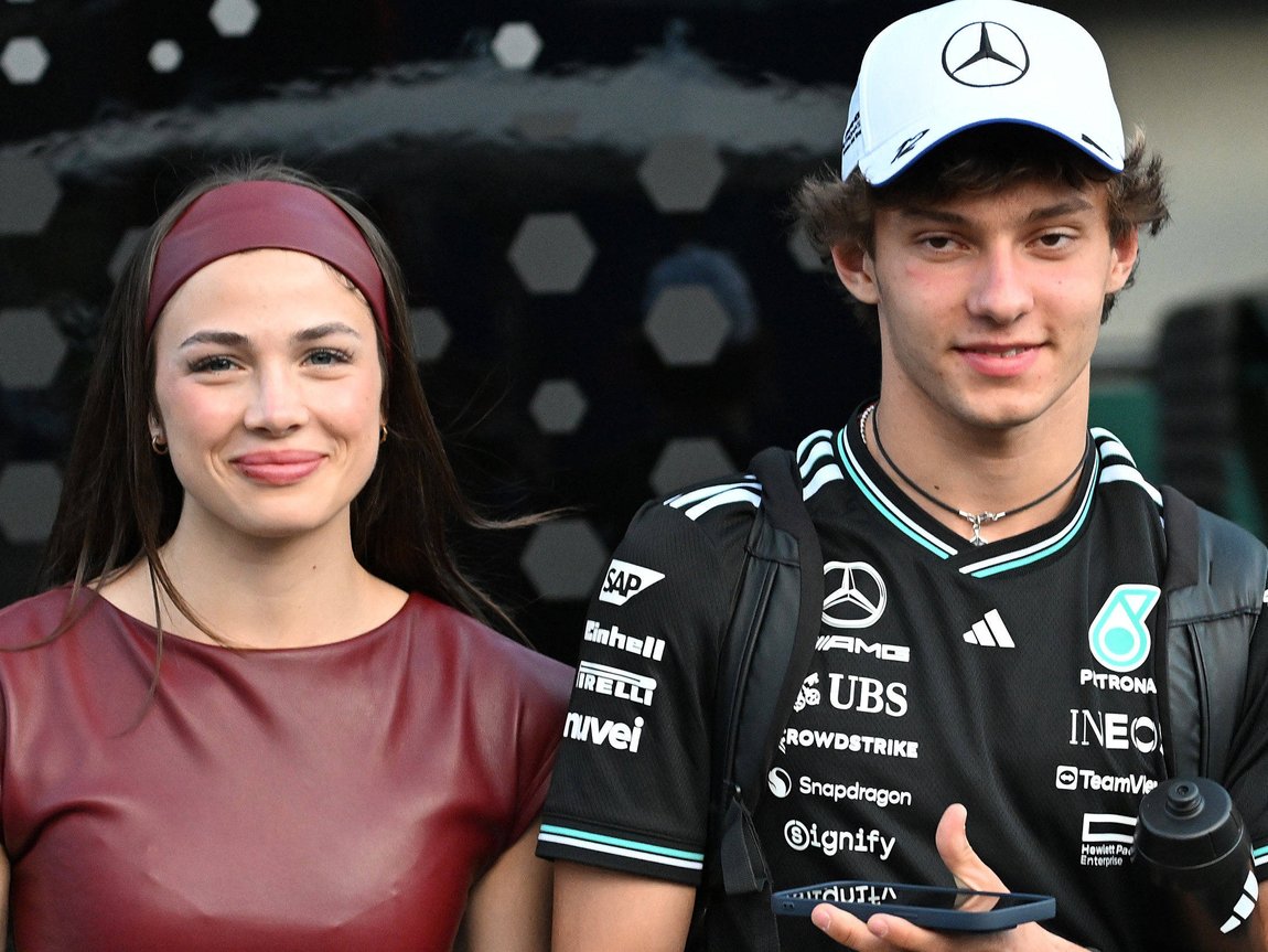Influencer girlfriend splits from Formula 1 star Kimi Antonelli